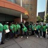 Nonprofit Workers Rally in the Bronx Against Unpaid Wages