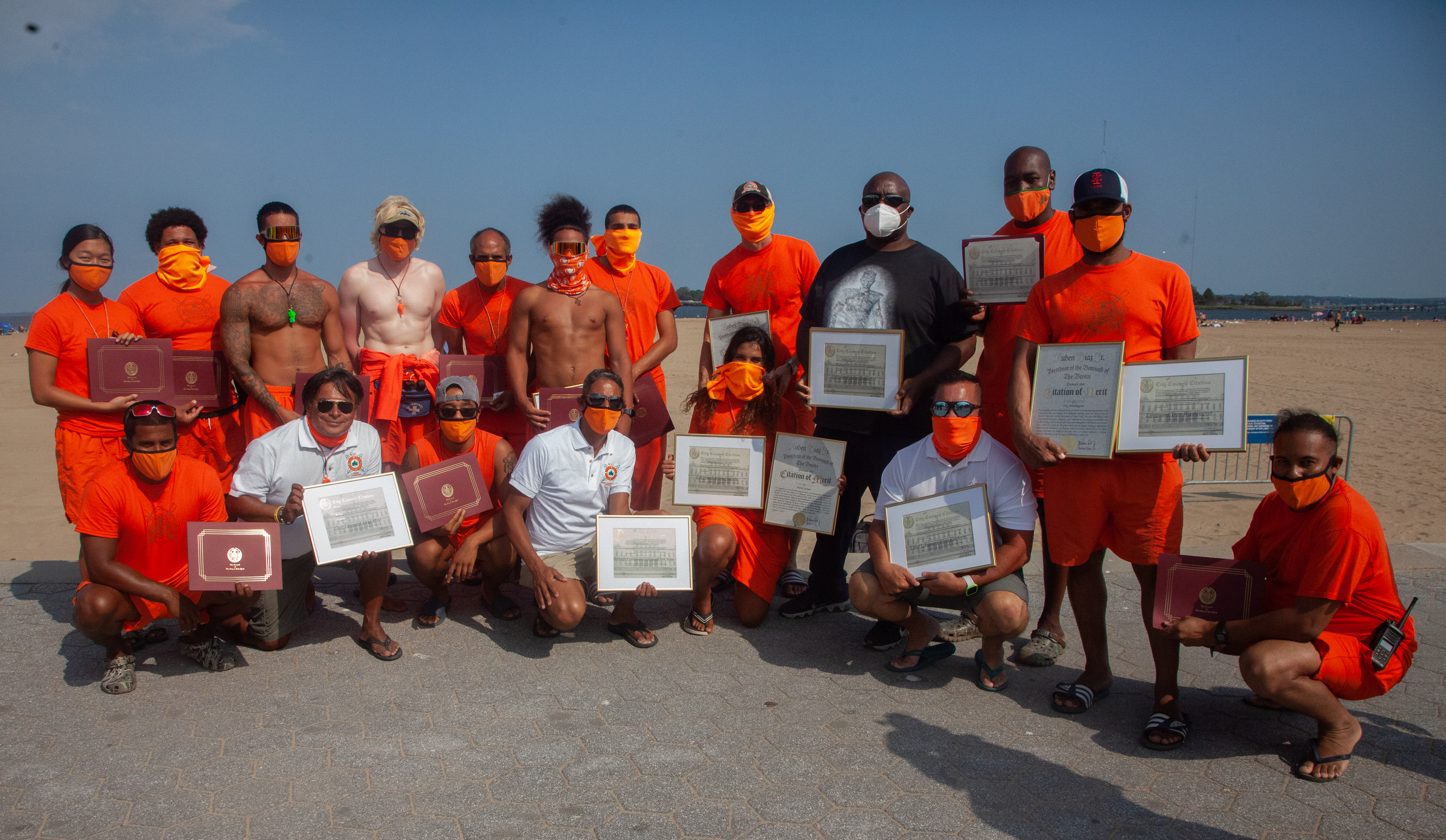 City Lifeguards Honored for Orchard Beach Rescue
